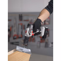 Powerplus POWC1061 perceuse 1400 tr/min Sans clé 1,48 kg Noir, Gris, Rouge