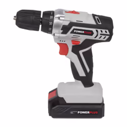 Powerplus POWC1061 perceuse 1400 tr/min Sans clé 1,48 kg Noir, Gris, Rouge - Vue supplémentaire 6
