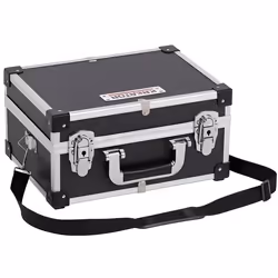 Coffret de rangement en aluminium - VARO - KRT640106B - Noir - 320x230x160mm