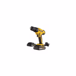 Drill Driver 2 Batteries 18V Mandrin de perceuse automatique 10mm. 17+1 réglages de couple. 2 fonctions. Sélecteur à 2 vitess ...