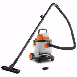 Cet aspirateur humide/sec sans fil de Dual Power élimine rapidement et efficacement les poussières et les liquides. Il a égal ...