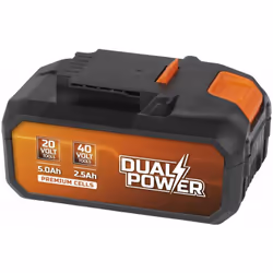Cette batterie 2x20 V convient pour tous les appareils de l’assortiment Dual Power, aussi bien pour les outils de bricolage q ...