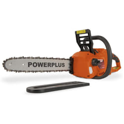 Powerplus - Dual Power Tronçonneuse à Batterie POWDPG7576 - Élagueuse sans Fil sur Batterie de 40 v, sans Batterie ni Chargeur, Guide de 350 mm,
