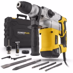 POWERPLUS Perceuse à Percussion Électrique POWX11721-4 en 1