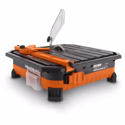 Ce coupe-carrelage sans fil de Dual Power coupe vos carreaux où et quand vous voulez. Le disque diamant Ø110 mm assure une pr ...