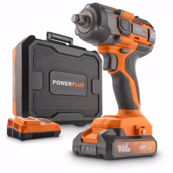 Ce coffre à outil Dual Power contient tout ce dont vous avez besoin pour commencer à travailler immédiatement : une clé à cho ...