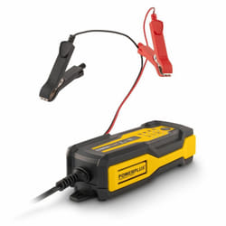 Powerplus Chargeur de Voiture Intelligent POWX4201 - Chargeur Batterie 12V - 3 à 60Ah - Mode Hiver - pour Batteries Sèches & Humides