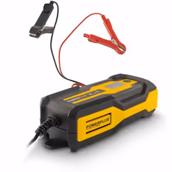 Ce chargeur intelligent de Powerplus est équipé d'un microcontrôleur intelligent qui charge vos batteries en toute sécurité e ...