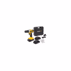 La perceuse sans fil POWX00501 POWERPLUS 20V est l'outil parfait pour tout projet de bricolage ou professionnel. Avec trois b ...