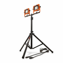 Powerplus - Dual Power Projecteur led Rechargeable POWDP8035 - Lampe de Chantier de 20 v et 2x2000 lm - sans Batterie ni Chargeur