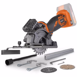 Coupes plongeantes ou coupes nettes et droites : tout est possible avec cette scie plongeante de Dual Power. La mini scie plo ...