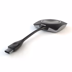 Barco One ClickShare USB-C Button, Noir, Gris, USB, 1 pièce(s), 5 V, 0.35 A, 59,3 mm