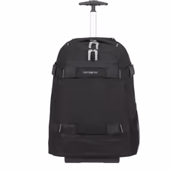 Samsonite SONORA, Sac de vêtements, Carapace molle, Noir, Cabine, Plastique recyclé, Polyéthylène téréphthalate (PET)