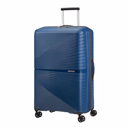 American Tourister Airconic, Roue, Bleu, Large, Polypropylène (PP), 4 roue(s), Roulette pivotante
