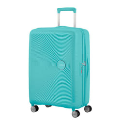 American Tourister Sounbox Spinner Expandable Valise Casque à coque dure Bleu 71,5 L Polypropylène (PP)