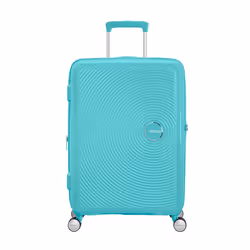 American Tourister Sounbox Spinner Expandable Valise Casque à coque dure Bleu 71,5 L Polypropylène (PP)