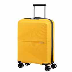 American Tourister AIRCONIC, Roue, Jaune, Cabine, Polypropylène (PP), 4 roue(s), Roulette pivotante