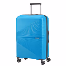 American Tourister AIRCONIC, Roue, Bleu, Moyen, Polypropylène (PP), 4 roue(s), Roulette pivotante