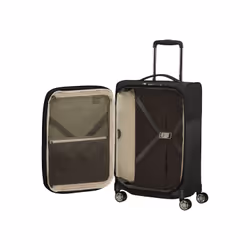 Samsonite Airea Chariot Carapace molle Noir 38 L Nylon