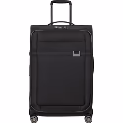Samsonite Airea, Chariot, Carapace molle, Noir, Moyen, 4 roue(s), Roulette pivotante