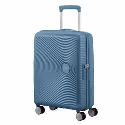 American Tourister Soundbox, Chariot, Casque à coque dure, Bleu, Stone Blue, Cabine, Polypropylène (PP)