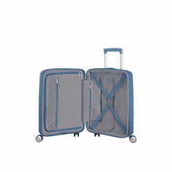 American Tourister Soundbox Chariot Casque à coque dure Bleu 35,5 L Polypropylène (PP)