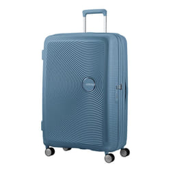 American Tourister Soundbox Chariot Casque à coque dure Bleu 97 L Polypropylène (PP)