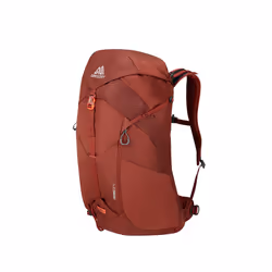 Gregory ARRIO 24, Structure interne, Dos rembourré, Trekking, Rouge, Nylon, Polyester