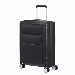 American Tourister Hello Cabin Spinner 55, Chariot, Casque à coque dure, Noir, Noir Onyx, Polypropylène (PP), 4 roue(s)
