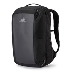 GREGORY Sac à dos noir gris foncé pour femme et homme - Border Traveler 30 Backpack Total Black 203314