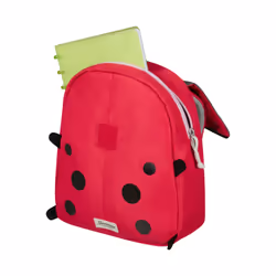 Samsonite 142478-9676 sac à dos Cartable sac à dos Noir, Rose, Rouge Polyester, Polyéthylène téréphtalate recyclé (rPET)