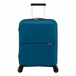 American Tourister Airconic, Chariot, Casque à coque dure, Bleu, Deep Ocean, Cabine, 4 roue(s)