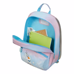 Samsonite 145742-4427 sac à dos Cartable sac à dos Bleu, Rose Plastique recyclé, Polyéthylène téréphtalate recyclé (rPET)