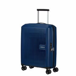 American Tourister Aerostep, Chariot, Casque à coque dure, Bleu, Navy Blue, Polypropylène (PP), 100% Polypropylene