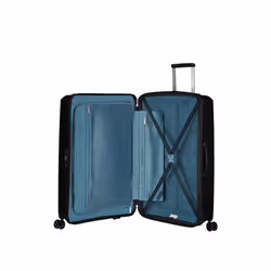 American Tourister Spinner Expandable Chariot Casque à coque dure Noir 101,5 L Polypropylène (PP)
