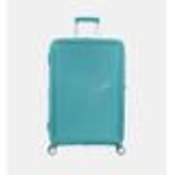 American Tourister Valise turquoise pour femme et homme - Soundbox Spinner 77 / 28 TSA EXP Trolley Turquoise Tonic 216774