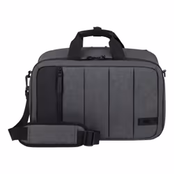 American Tourister 147031-8412, Sac fourre-tout de voyage, Carapace molle, Noir, Gris, 35,6 cm (14"), Poche arrière, Poche fr ...