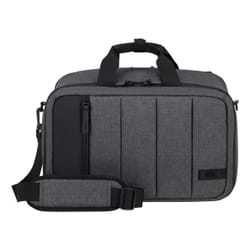 American Tourister 147031-8412 bagage Sac fourre-tout de voyage Carapace molle Noir, Gris 23,5 L Polyester recyclé