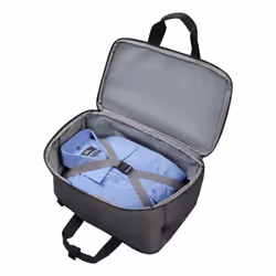 American Tourister 147031-8412 bagage Sac fourre-tout de voyage Carapace molle Noir, Gris 23,5 L Polyester recyclé