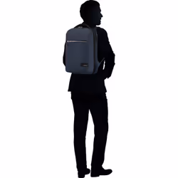 Samsonite Litepoint Laptop Backpack 14.1" sac à dos City backpack Bleu Polyester