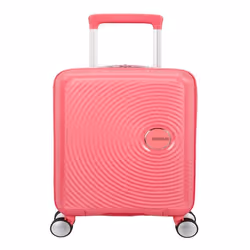 Valise cabine - American Tourister - Soundbox Mini Spinner 47/16 - Corail - 4 roulettes - Enfant