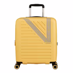 American Tourister Valise jaune pour femme et homme - Dynabelt Spinner 55 / 20 Exp TSA S Sunny Yellow 297829