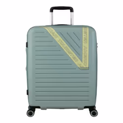 American Tourister Valise menthe pour femme et homme - Dynabelt Spinner 67 / 24 Exp TSA M Misty Green 297848