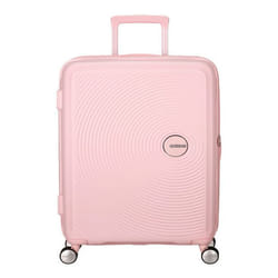 American Tourister Valise rose pour femme - Soundbox Spinner 67 / 24 TSA EXP Trolley Pastel Pink 298824