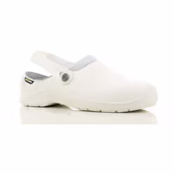 Sabot de cuisine léger CORTINA Cortado - Cuir blanc - Taille 36