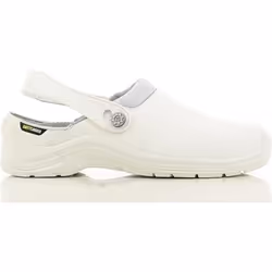 Sabot de cuisine léger CORTINA Cortado - Cuir blanc - Taille 44