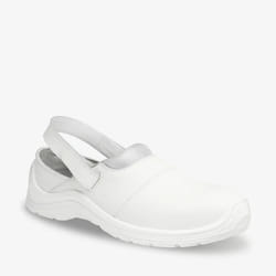 Sabot de cuisine léger CORTINA Cortado - Cuir blanc - Taille 46