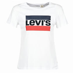 LEVIS T-Shirt Logo Blanc Femme