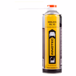 Découvrez le Deblock Oil XS, un dégrippant graphite surpuissant de nouvelle génération proposé par la marque Innotec. Ce prod ...