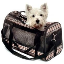 Sac de transport pour chien Flamingo Mayfair
